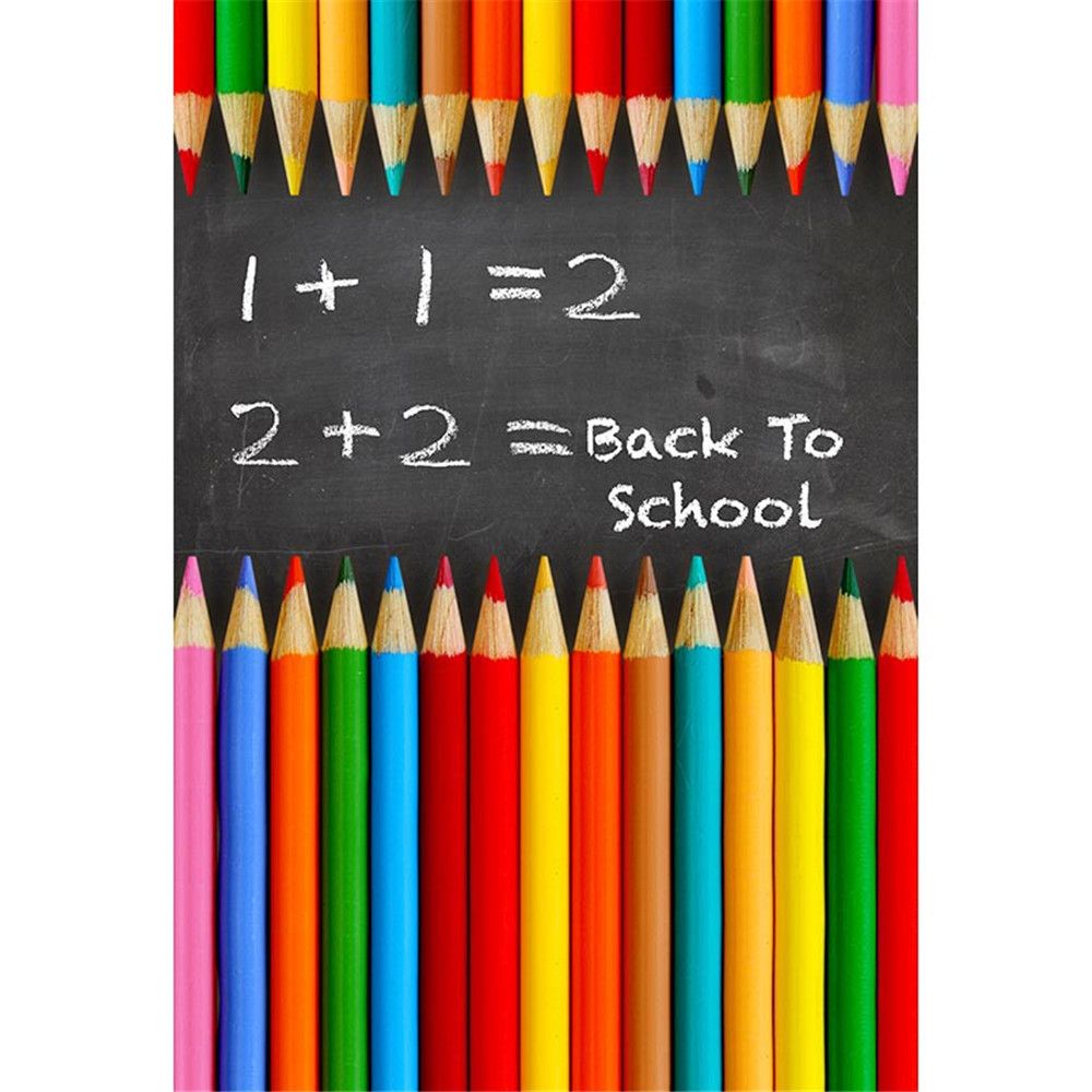 2018 back to school theme backdrop for photography printed