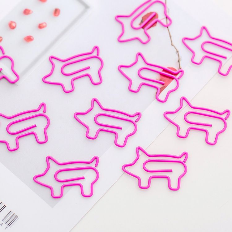 cute creative pink pig