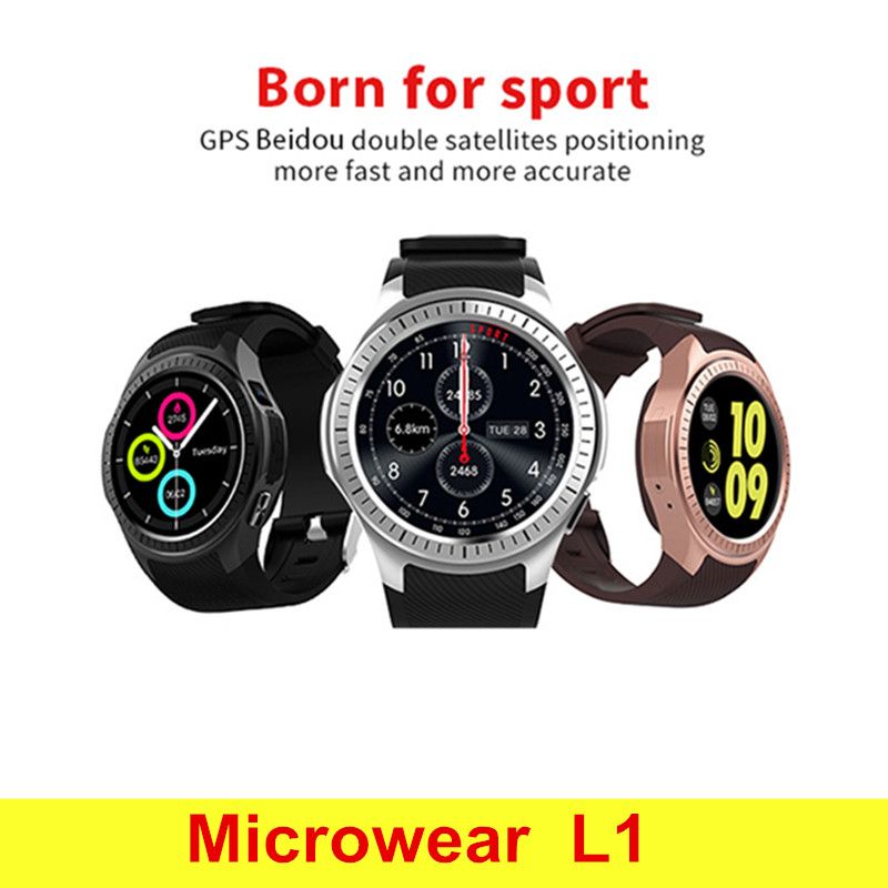 microwear l1 smartwatch phone