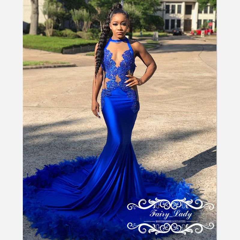 beautiful royal blue prom dresses