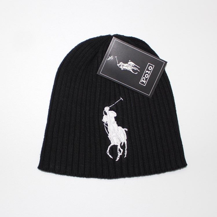 2019 Fashion Men Winter Polo Beanie Men Hat Casual Wool Knitted Sports