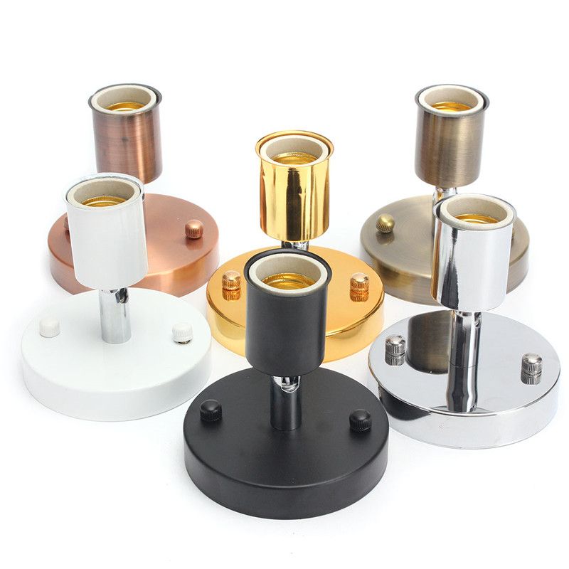 2018 High Quality Ac110 250v E27 E26 Modern Edison Vintage 2018 High Quality Ac110 250v E27 E26 Modern Edison Vintage Ceiling Rose Light Wall Lamp Bulb Holder Socket Fitting From Biaiju 40 86 Dhgate Com