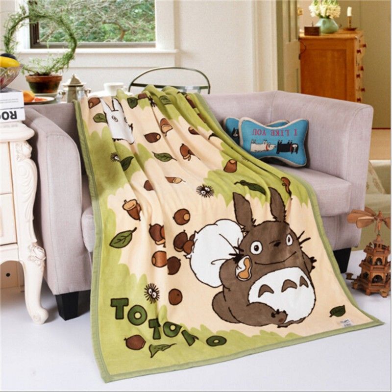 40cmX40cm Cute Cartoon My Neighborhood Totoro Blanket Plush Kids Adorable Cute Fleece Throw Blankets 40cmX40cm Cute Cartoon My Neighborhood Totoro Blanket Plush Kids Adorable Cute Fleece Throw Blankets