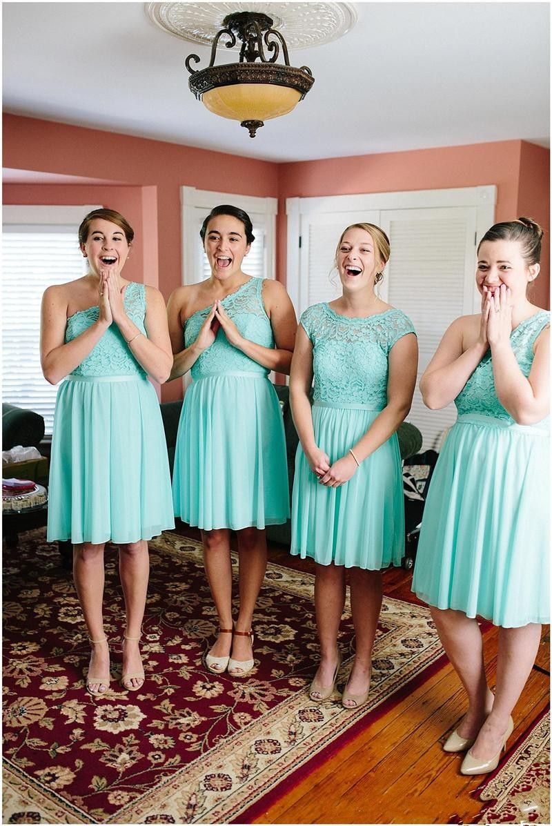turquoise country bridesmaid dresses