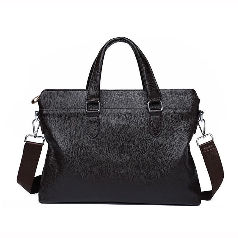 Herrentaschen Schuhe & Handtaschen Men Es Leder Bag Handtasche Computer Bag 14-Zollbusiness Briefcase Bag