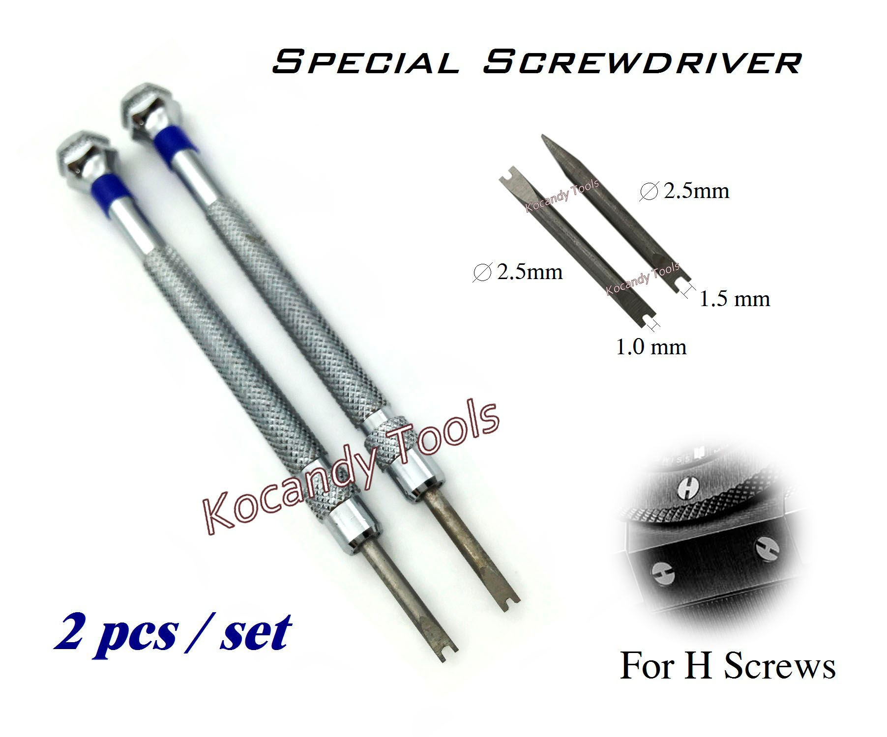2019 Watch Screwdriver For H Screw Watch Bezel Band Strap Repair Tool