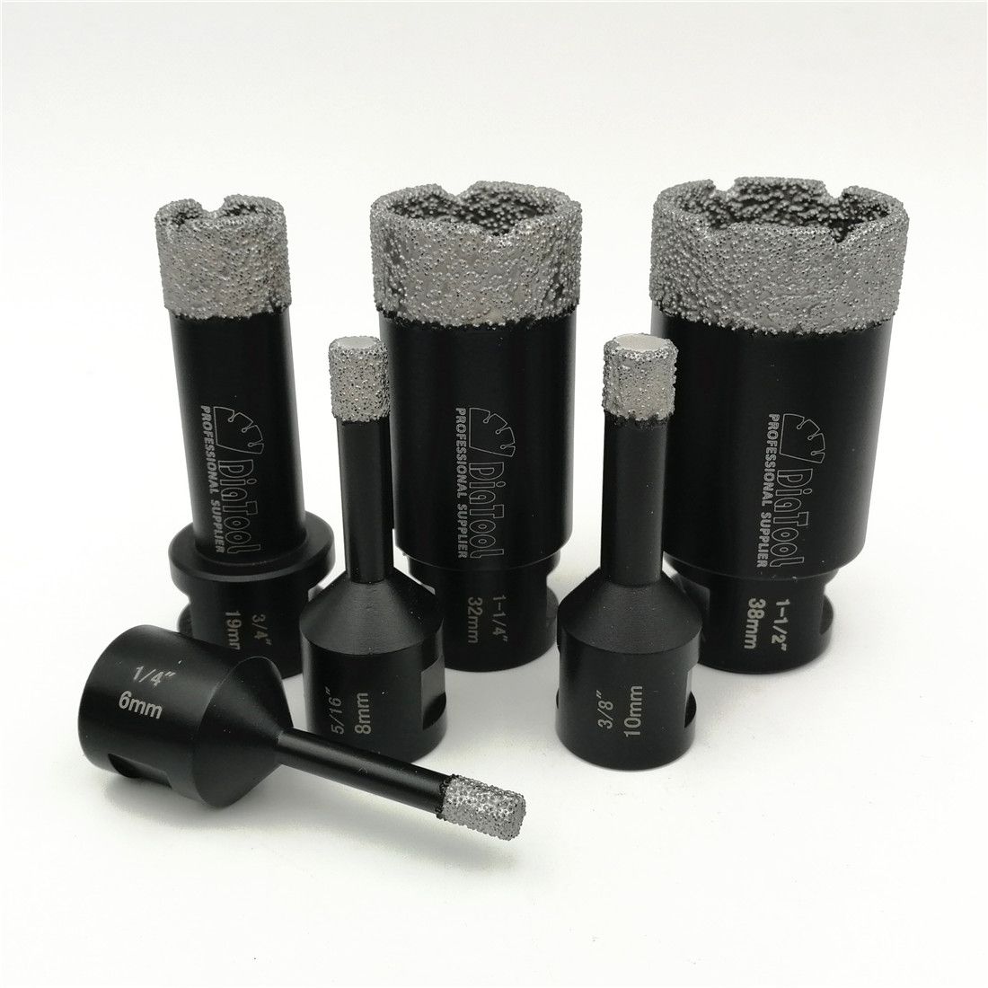 2018 Diatool Dry Or Wet Vacuum Brazed Diamond Drill Hole Saw Core 2018 Diatool Dry Or Wet Vacuum Brazed Diamond Drill Hole Saw Core Bits 5 8 11 Connection For Porcelain Tile And Granite Marble From