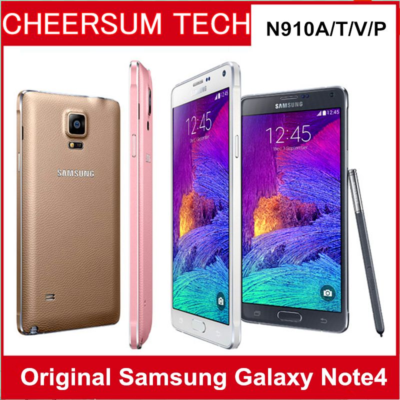 Refurbished Samsung Note 4 N910A N910T N910V N910P Cell