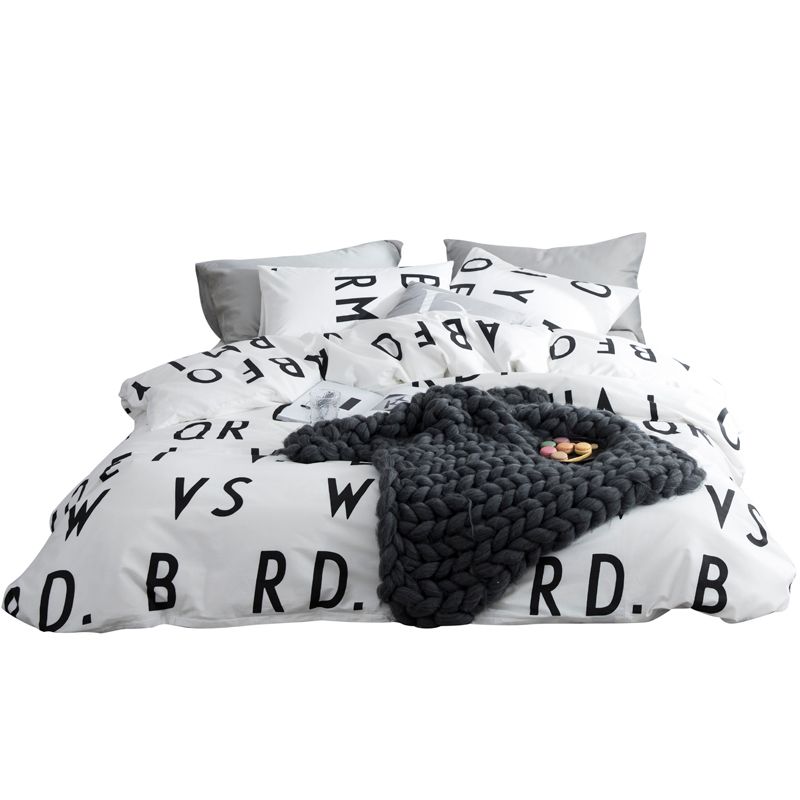 100 Coon Nature Bedding Set Single Double Queen Size Leaves Leers Duvet Cover Quilt Pillow Cases 3pcs