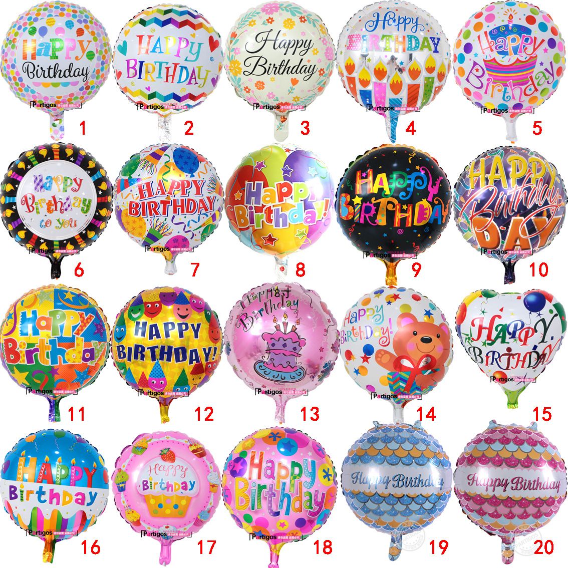18 Inch Helium Balloon Inflatable Air Bubble Foil Balloons 