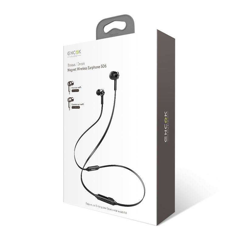 Auriculares i Baseus S06 Auricular Bluetooth con banda para el cuello Auriculares i Baseus S06 Auricular Bluetooth con banda para el cuello