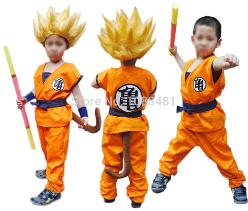perruque dragon ball z adulte