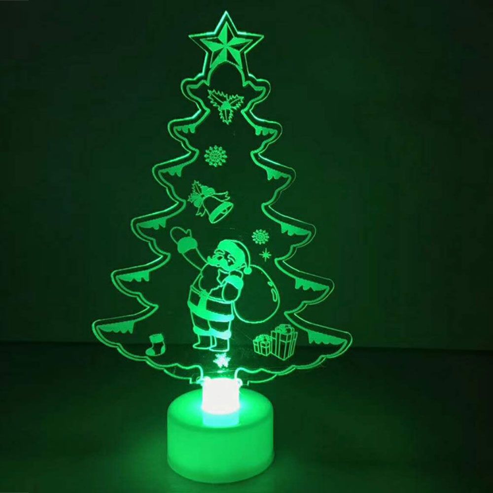 acrylic white color changing xmas tree led christmas tree night light lamp ornaments new year table decor perfect present christmas baubles that open - Color Changing Led Christmas Tree acrylic white color changing xmas tree led christmas tree night light lamp ornaments new year table decor perfect present christmas baubles that open - Color Changing Led Christmas Tree