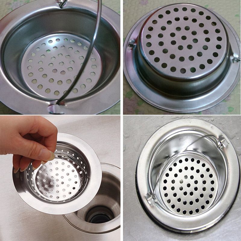 Kitchen Sink Strainers Stopper Good Grip Stainless Steel Sink Strainer Kitchen Strainer Basket Waste Strainer Wx9 601