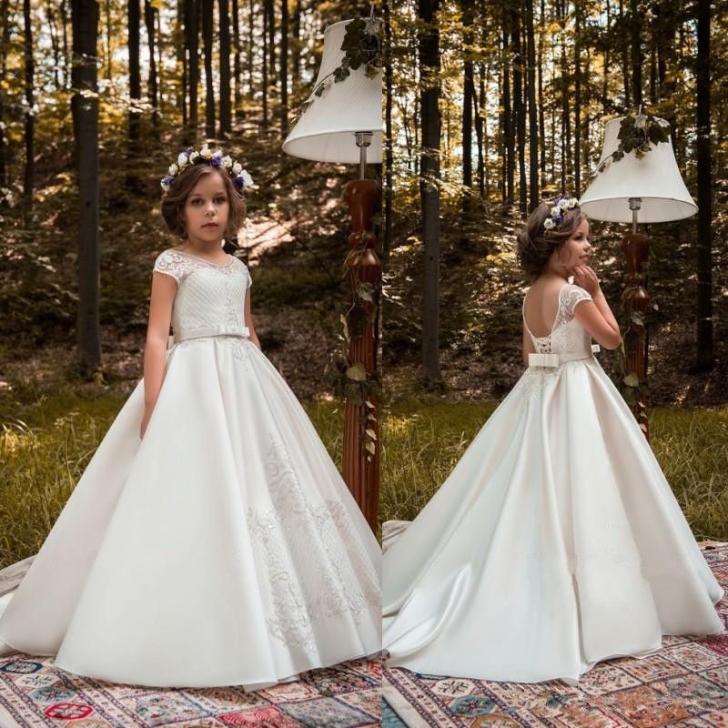 older flower girl dress