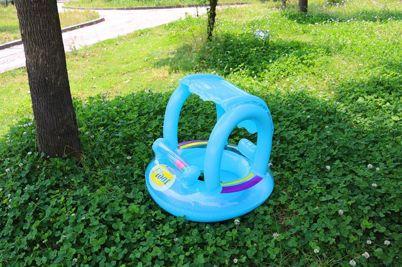 Acheter Pas Cher Anneau De Piscine Gonflable Pour Bebe Avec Siege Pour Bebe Avec Parasol Du 13 06 Fr Dhgate