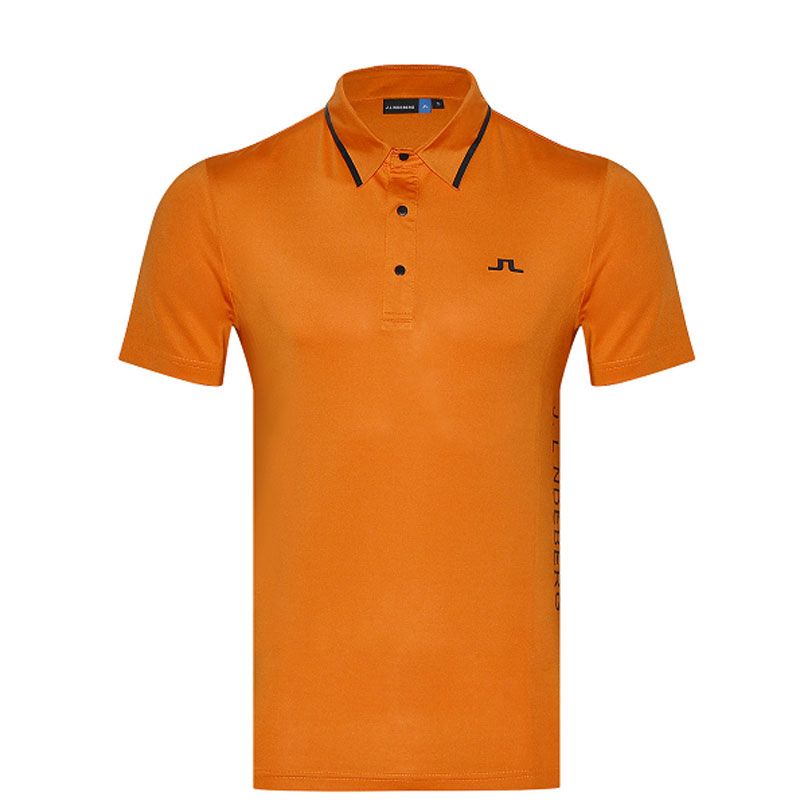 New Mens Shirt JL Sportswear Short Sleeve Golf T-shirt JL Golf Clothes ...