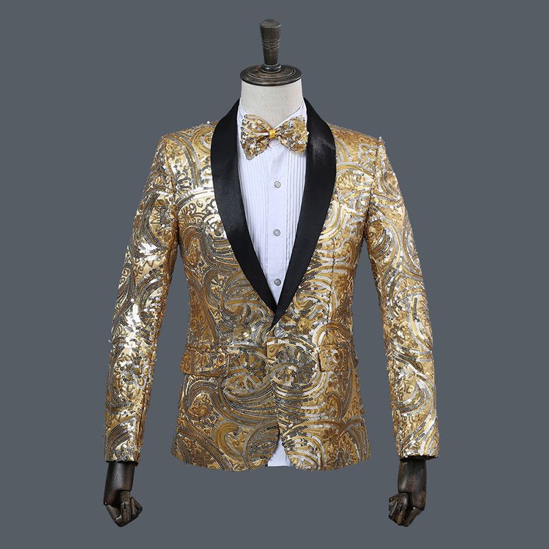 2019 2018 Punk Style Gold Pink Flower Sequins Fancy Paillette