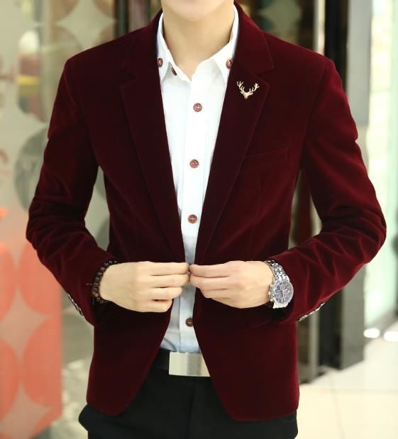 2019 2018 Mens Brand Blazer Jacket New Arrival Hot Sale Promotion Male ...