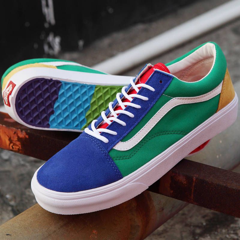 rainbow vans 2018