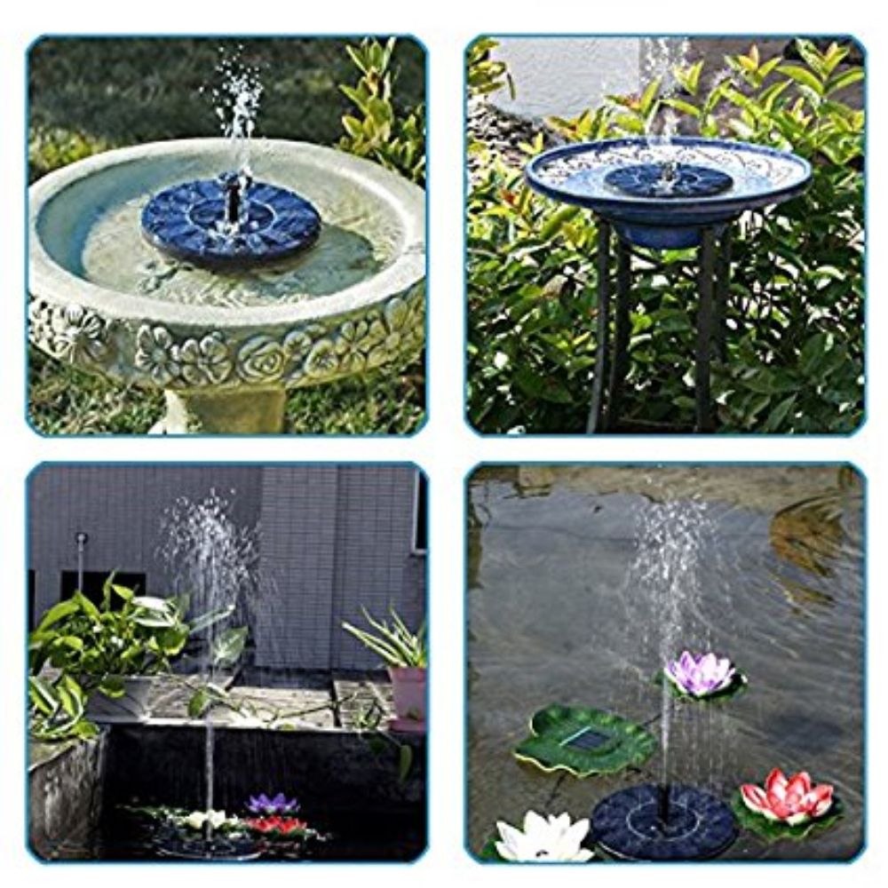Qualified Solar Power Fountain Water Pump Spray Floating Panel For Qualified Solar Power Fountain Water Pump Spray Floating Panel For Pool Garden Pond Flow Watering Ornaments Tool