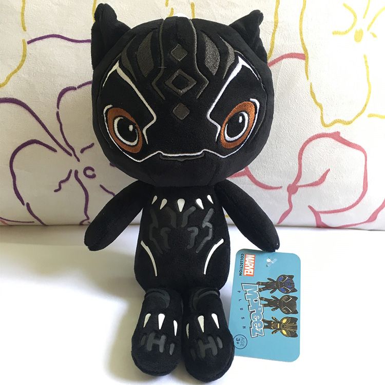 black panther plush toy marvel