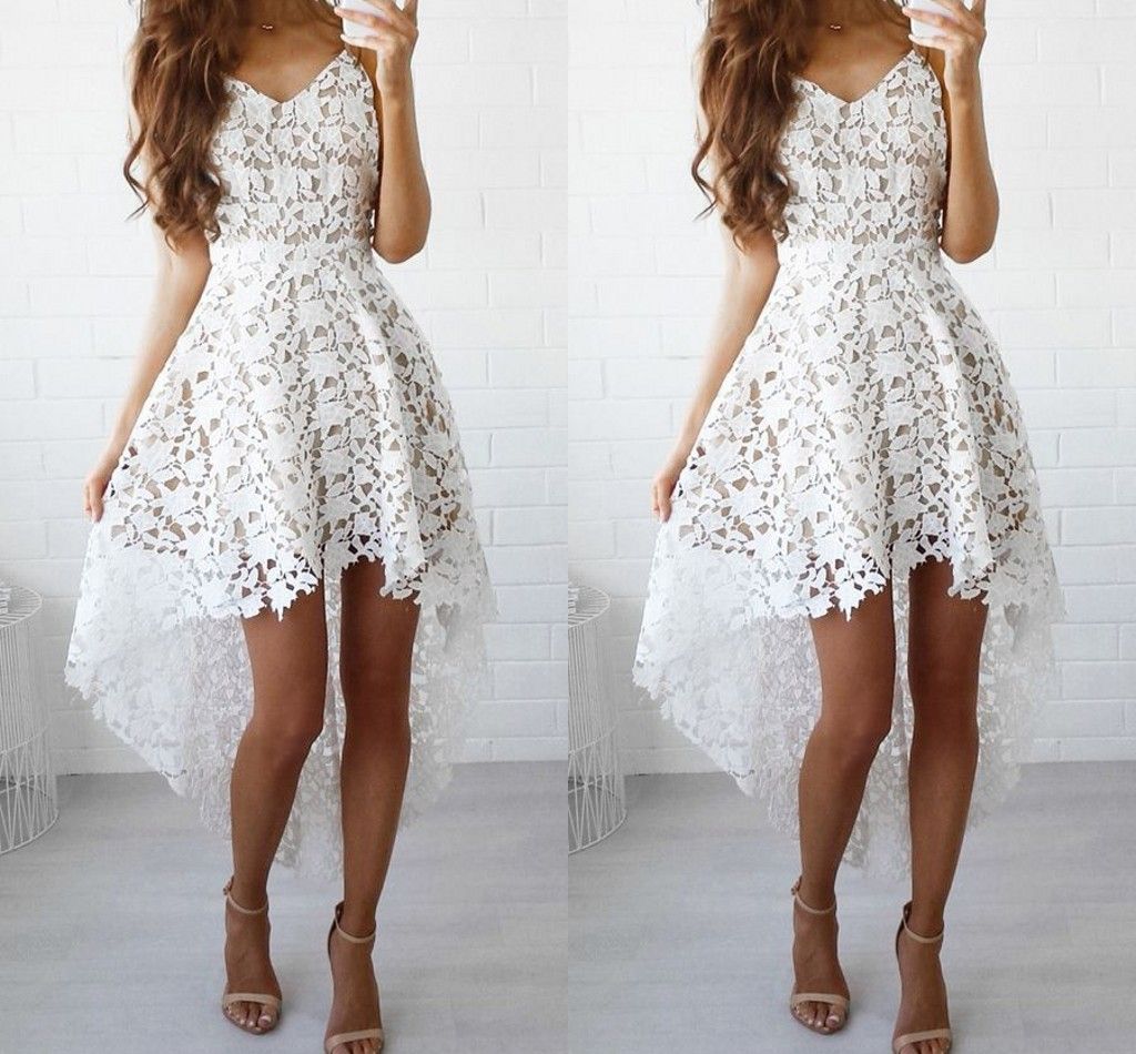white graduation dresses for high school