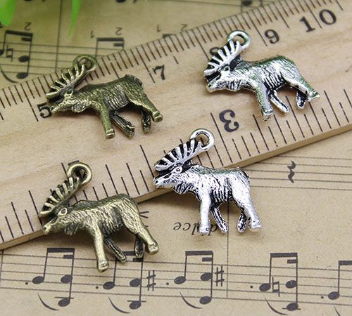 wholesale 10//50pcs Retro style little mermaid alloy charms Pendants 20x17mm