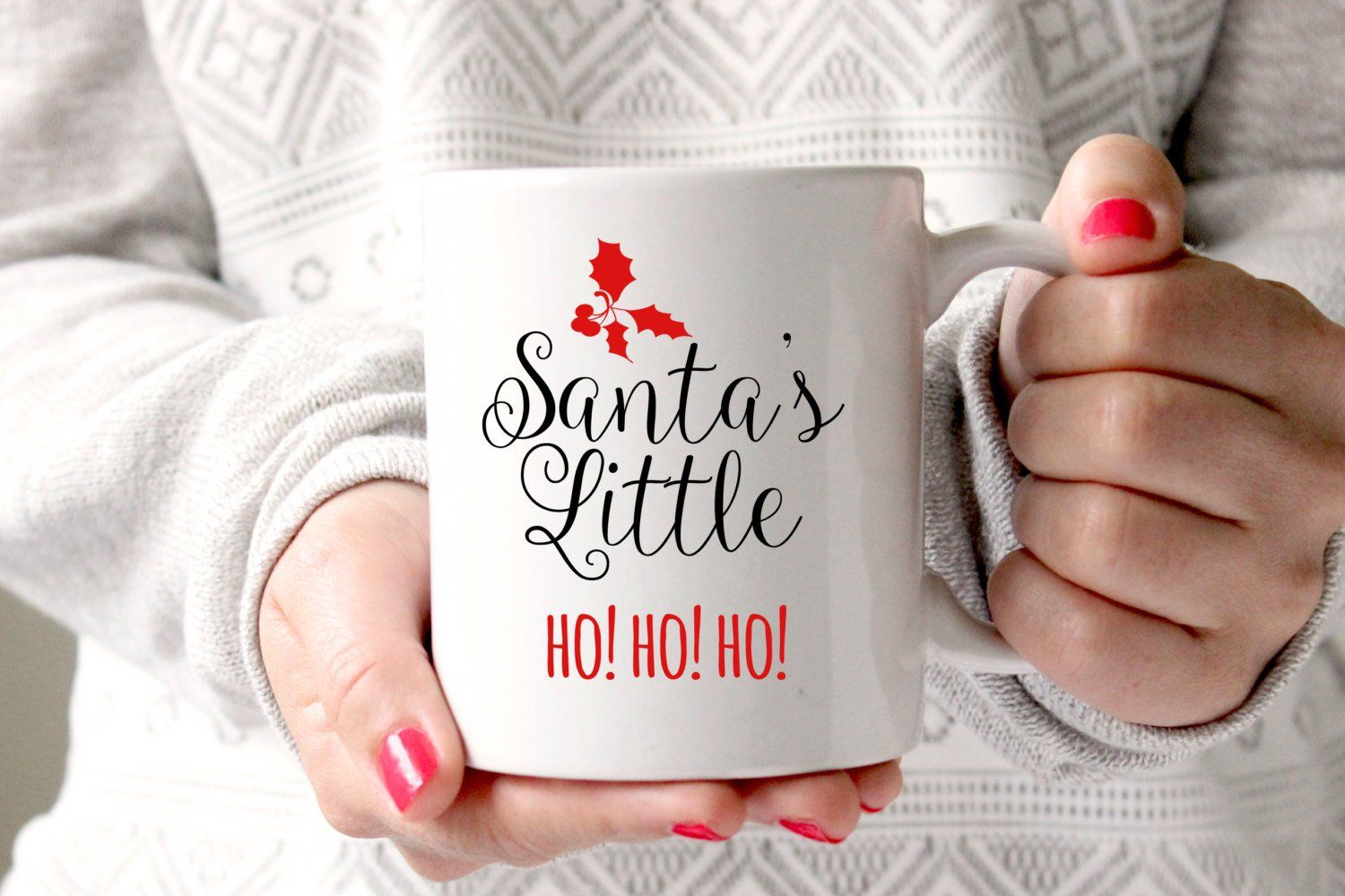 Santas Little Ho Ho Ho Christmas Mug Christmas Gift Mug Christmas Food Gifts Stocking Fillers Festive Gifts Festive Mug Jingle Bells Mug Gift Santas Little Ho Ho Ho Christmas Mug Christmas Gift Mug Christmas Food Gifts Stocking Fillers Festive Gifts Festive Mug Jingle Bells Mug Gift