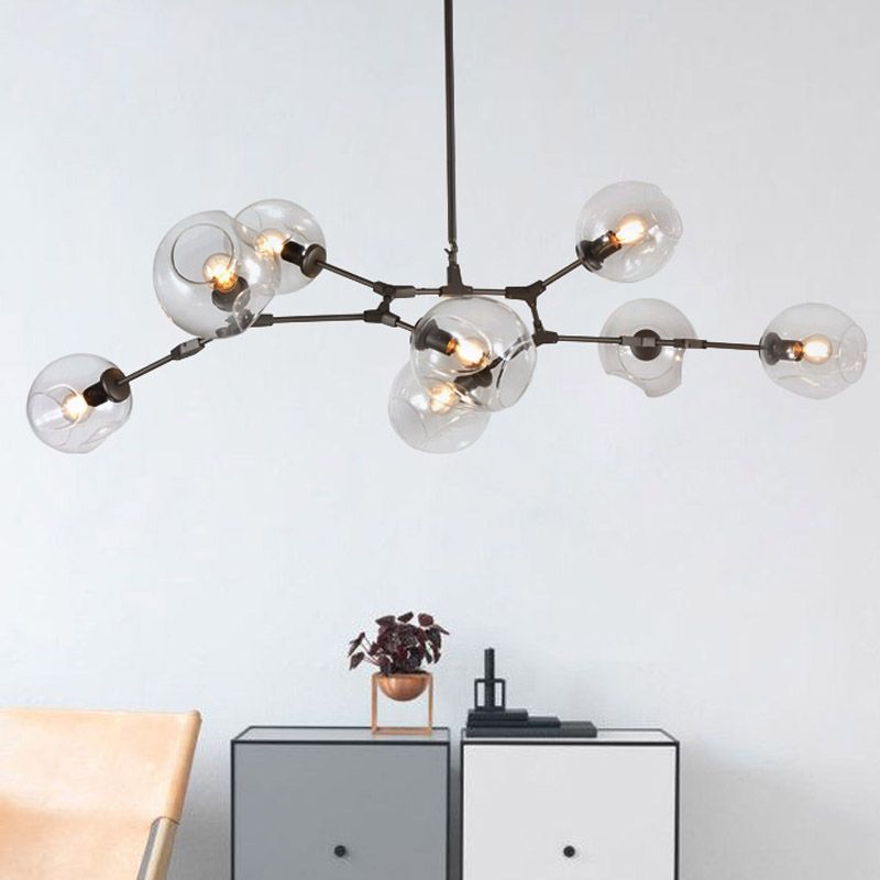 Lindsey Adelman Globe Branching Bubble Chandelier 110v 220v Nordic Lindsey Adelman Globe Branching Bubble Chandelier 110v 220v Nordic Modern Light Lighting Pendent Lamp Glass Ball Pendant