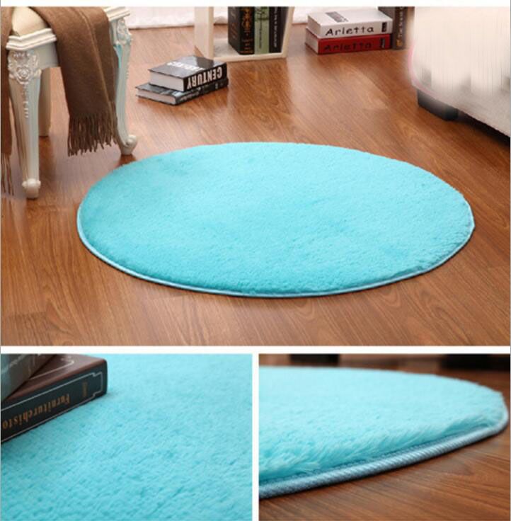 Compre Alfombras Redondas Tapetes De Piso Alfombra De Trapo Alfombra