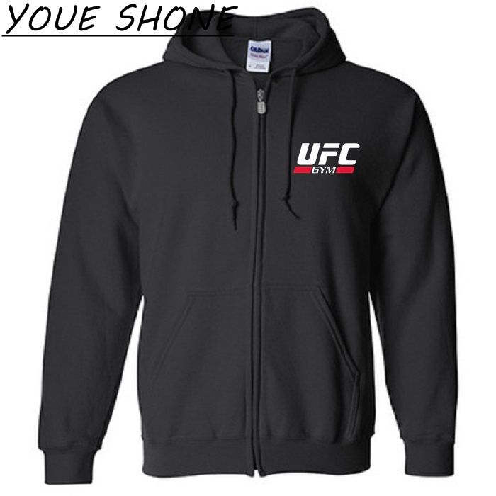 2020 UFC Ultimate Fighting MMA Hoodies Sweatshirts Mens Zipper Hooded