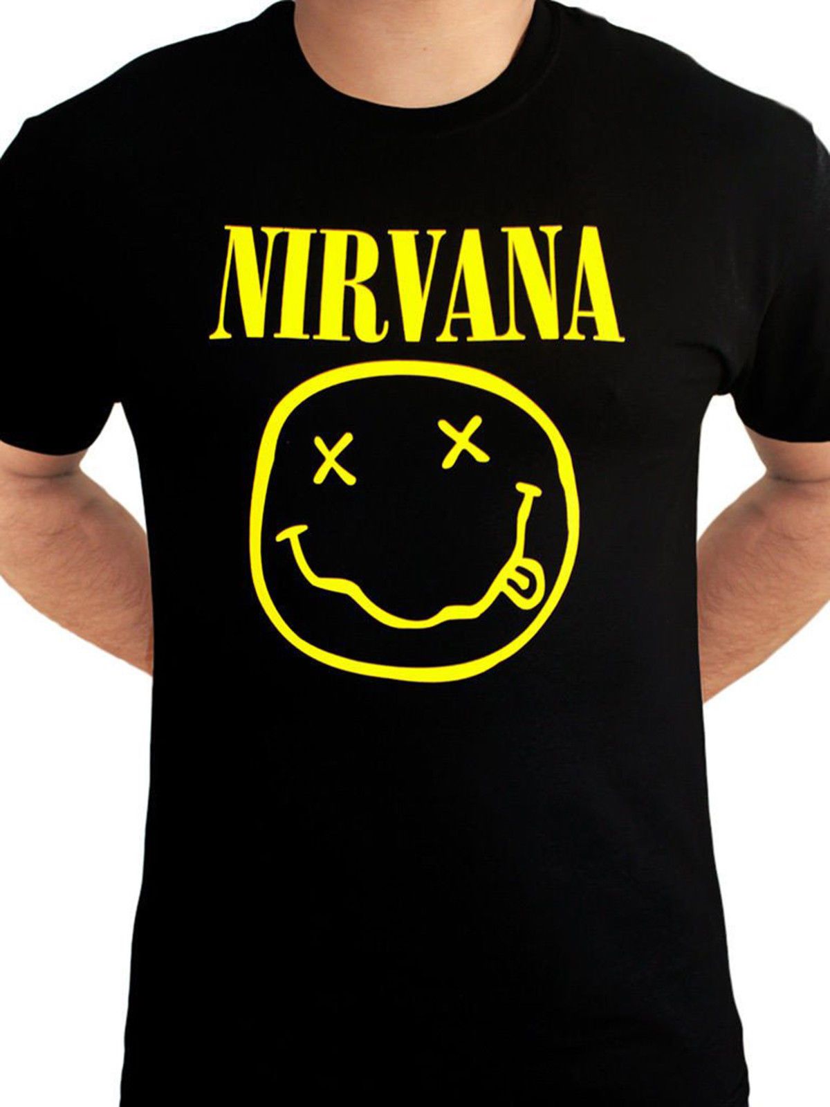 nirvana smiley face grunge