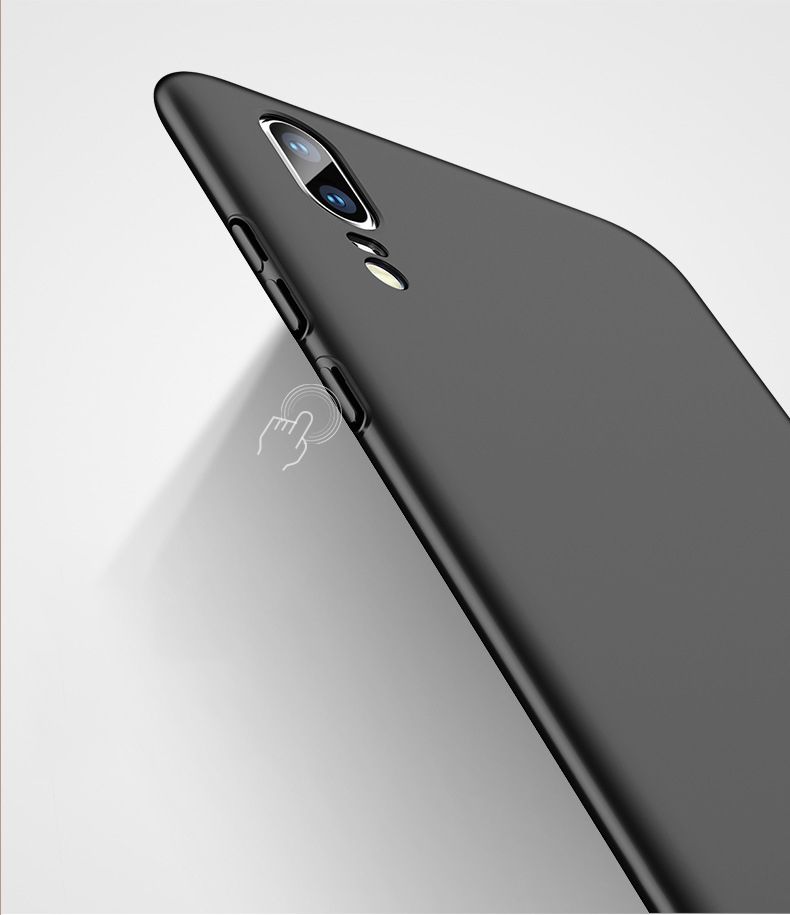 Black alsatek Replacement Back Cover for Huawei P20 Pro