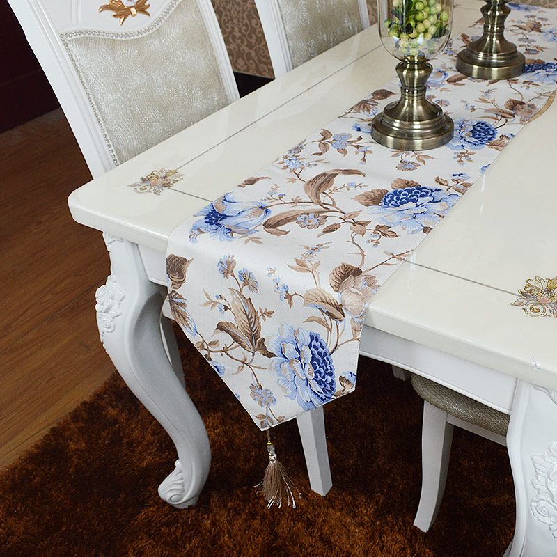 Table Runner Cover Tassel 30 X 160 180 200 220 240cm Placemat Table Runner Cover Tassel 30 X 160 180 200 220 240cm Placemat 30x40cm 30x45cm Fl Wide Runners Wooden From Calars 21 81 Dhgate Com