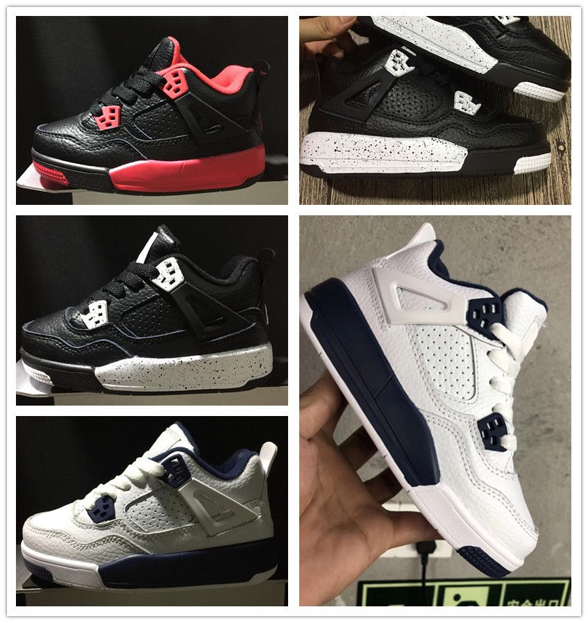 Jordan Niños 4 Tamaño Nike Deportivos Para Air Niñas De Baloncesto Zapatos Envío Aj4 OkiPZXu