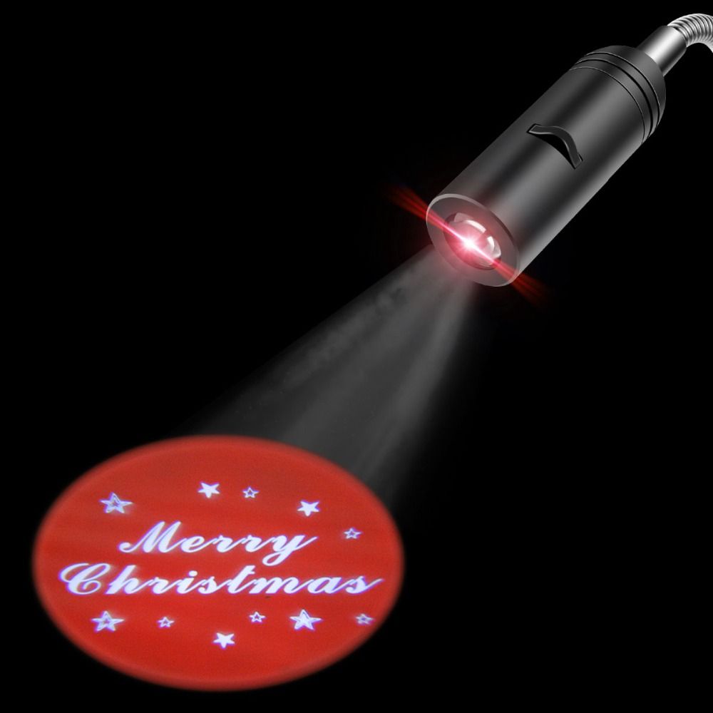 2018 Aimengte Logo Wel e Merry Christmas Projector Lamp Door Night Indicator 110 220v E27 Advertising Led Light Bulb Home Hotel From Samanthe