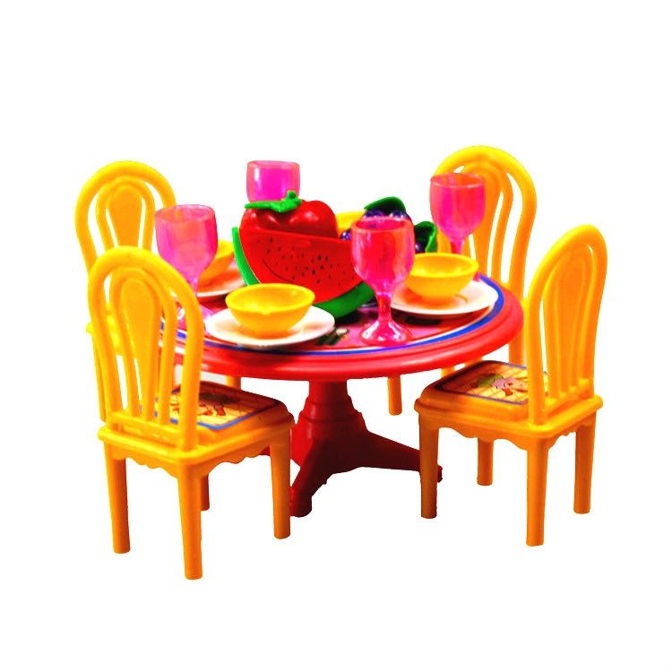 2018 Creative Girls Barbie Kitchen Toys Role Play Tableware Plastic 2018 Creative Girls Barbie Kitchen Toys Role Play Tableware Plastic Dining Table Model Kids Novelty Gift Set From Gillehuang 44 88 Dhgate Com