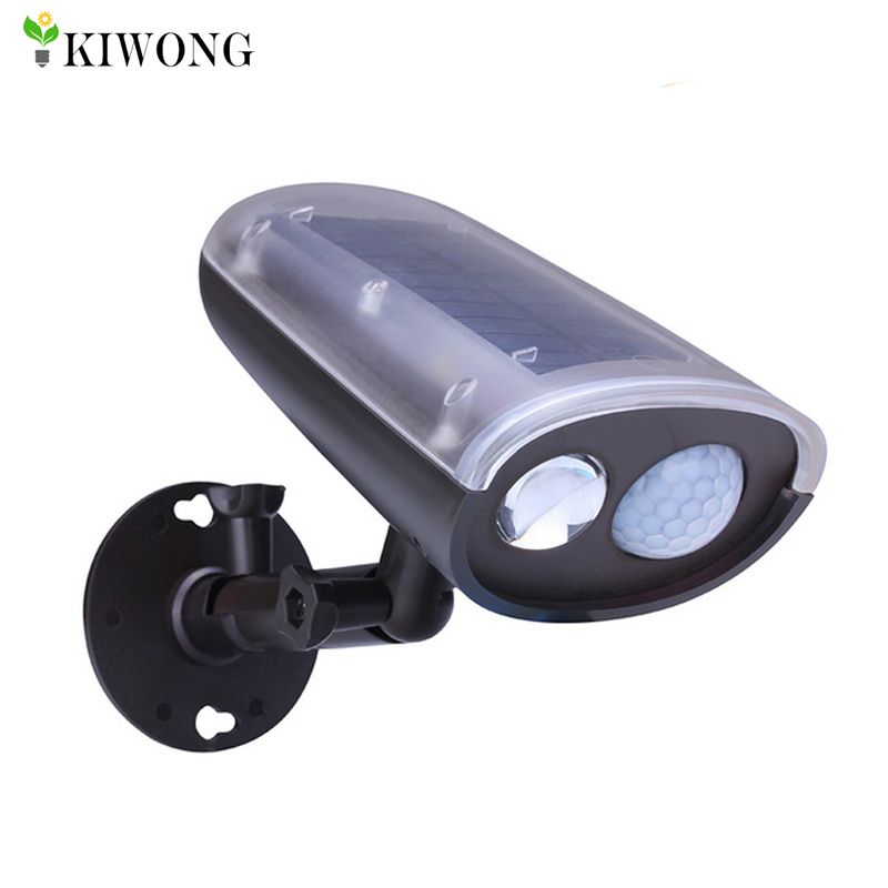 Solar Powered Panel 3w Led Street Light Pir Motion Sensor Outdoor Garden Emergency Lamp Security Spotlight