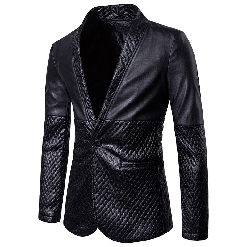 Mens Leather Blazers Regular Slim Fit Casual Sports Jackets And One On Big Tall Sportcoats 100 Cotton - Mens Black Leather Sport Jacket Mens Leather Blazers Regular Slim Fit Casual Sports Jackets And One On Big Tall Sportcoats 100 Cotton - Mens Black Leather Sport Jacket