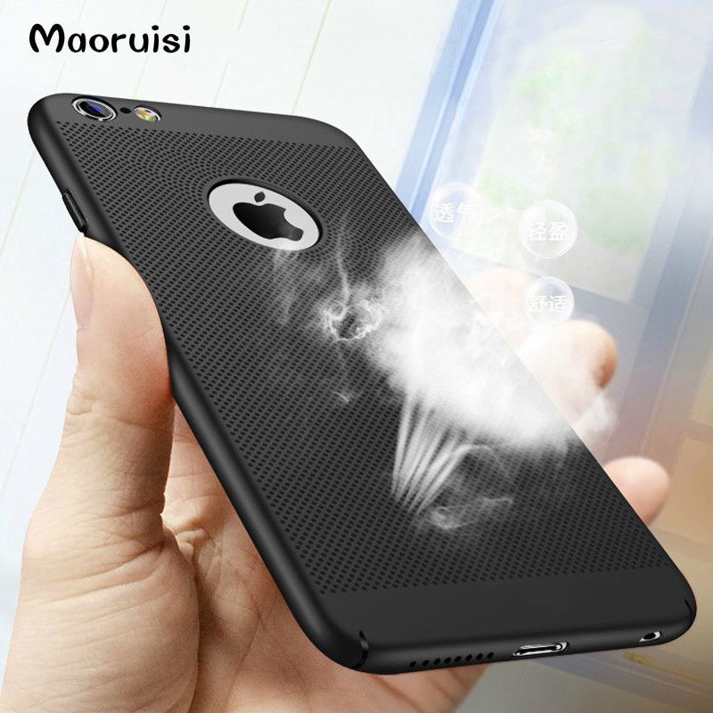 Heat Dissipation Phone Case For IPhone X 6 6s Plus Cases Full Cover For