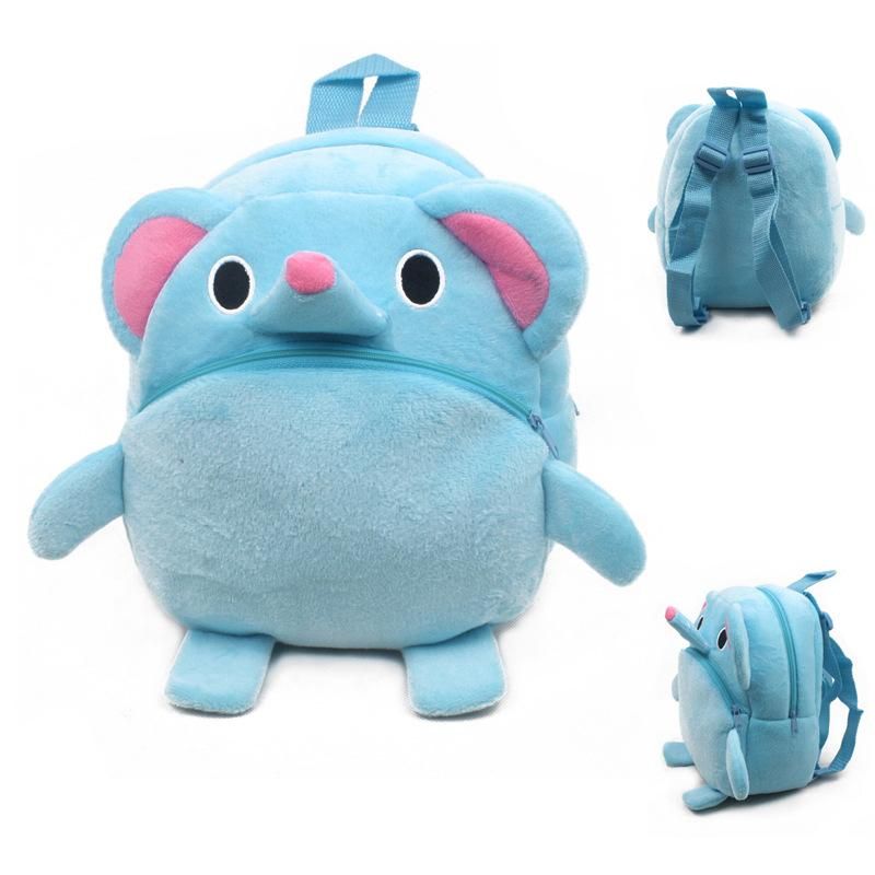 2015 neue baby schöne cartoon kleine elefanten schultaschen kinder niedlichen tier design plüsch rucksack jungen und mädchen spielzeug mini taschen Elefanten Schuhe Kinder, Baby & Spielzeug günstige