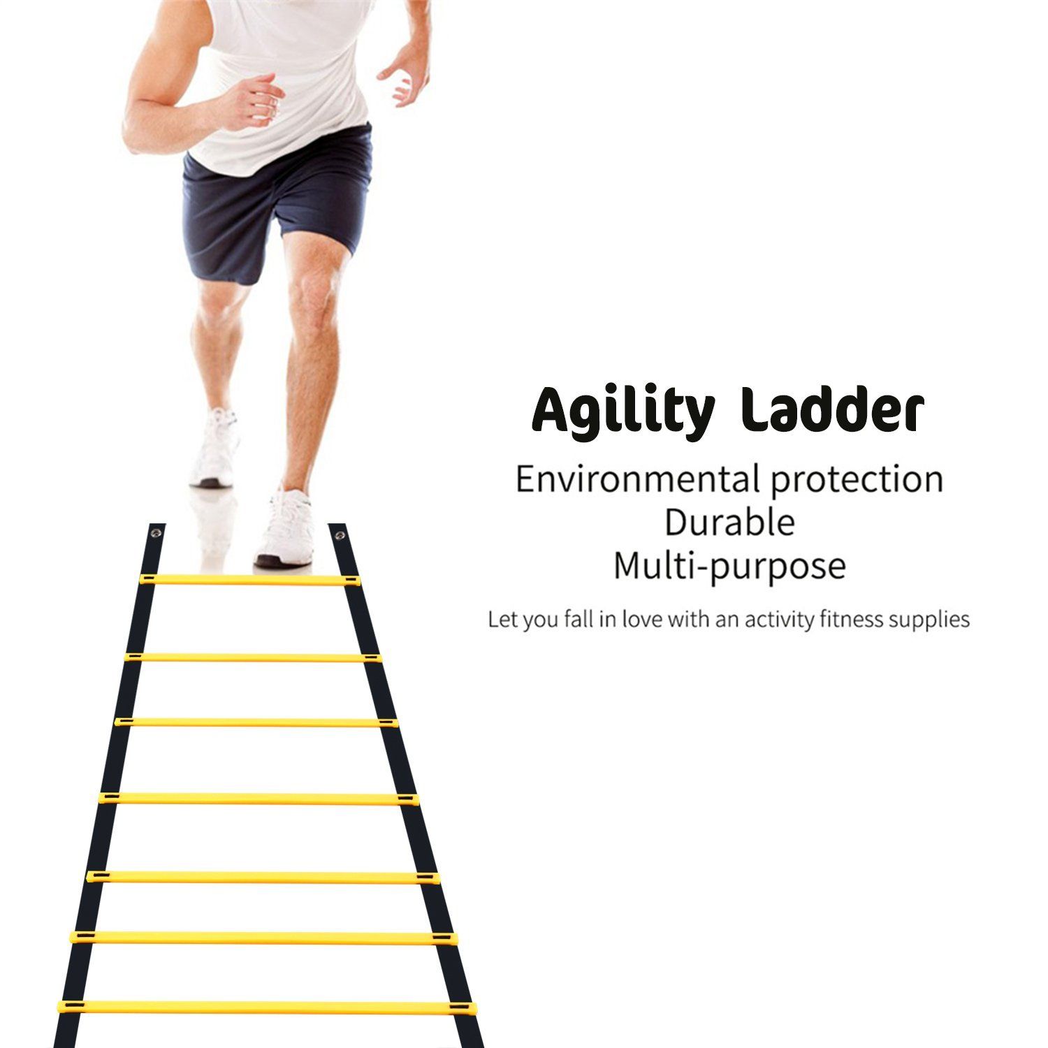 OBCANOE Wholesale Agility Ladder Speed Training Football Ladder Flat