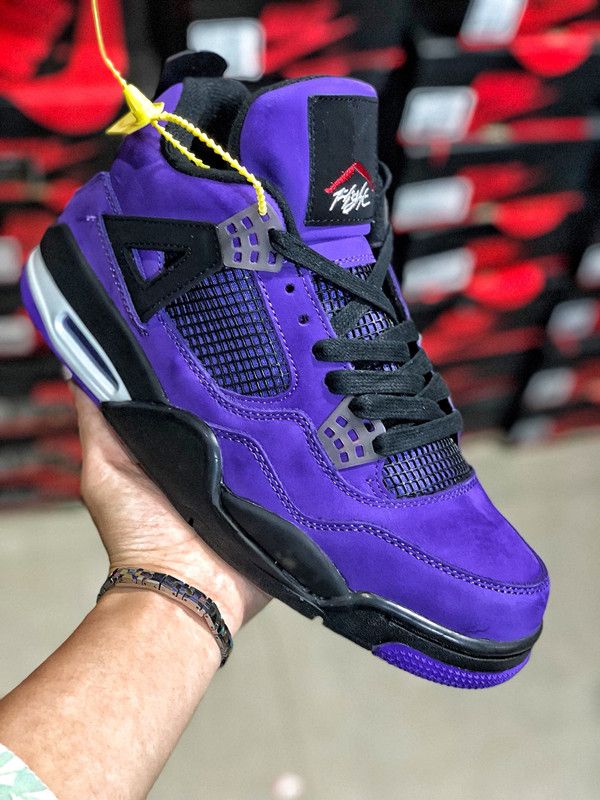 2019 Real Suede, Travis Scott X Air Jdan 4 Retroes 4S IV