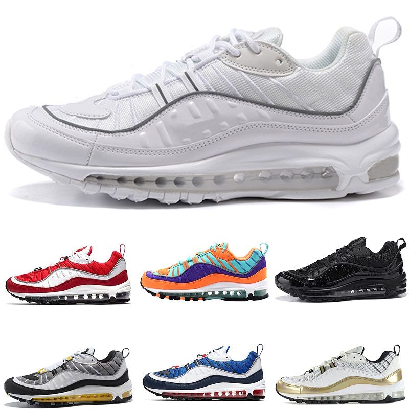 NIKE air max 98 Neue Ankunft 98 Gundam Sports Laufschuhe für hohe Qualität Männer 98s Weiß Blau Rot Schwarz Outdoor Athletic Sneakers Größe eur 40 46 NIKE air max 98 Neue Ankunft 98 Gundam Sports Laufschuhe für hohe Qualität Männer 98s Weiß Blau Rot Schwarz Outdoor Athletic Sneakers Größe eur 40 46