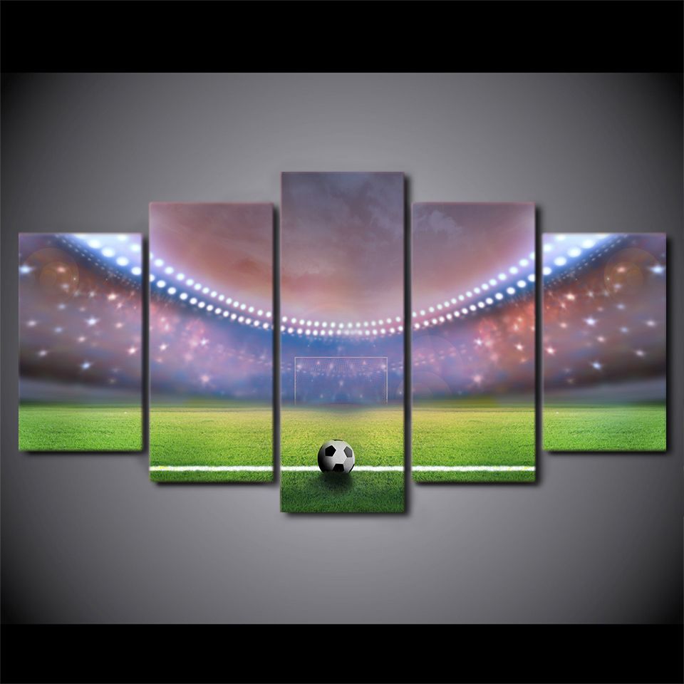 2020 HD Printed Canvas Art Soccer Sports Large Canvas Wall Art Painting