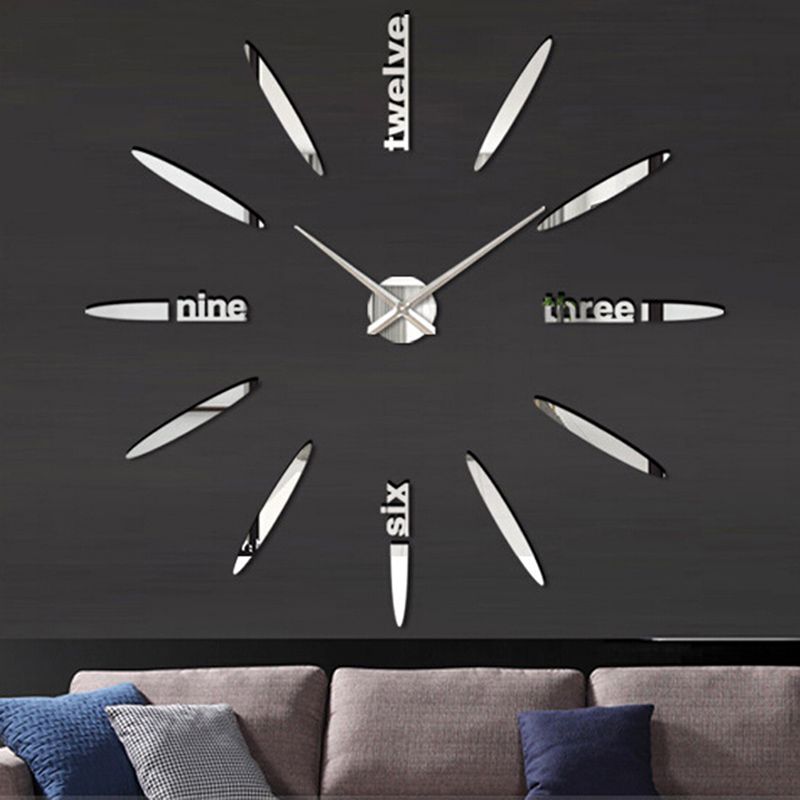 Factory New Quartz Diy Modern Clocks Needle Acrylic Watches New Quartz Diy Modern Clocks Needle Acrylic Watches Big Wall Clock Mirror Sticker Living Room Decor Large Designer Digital From
