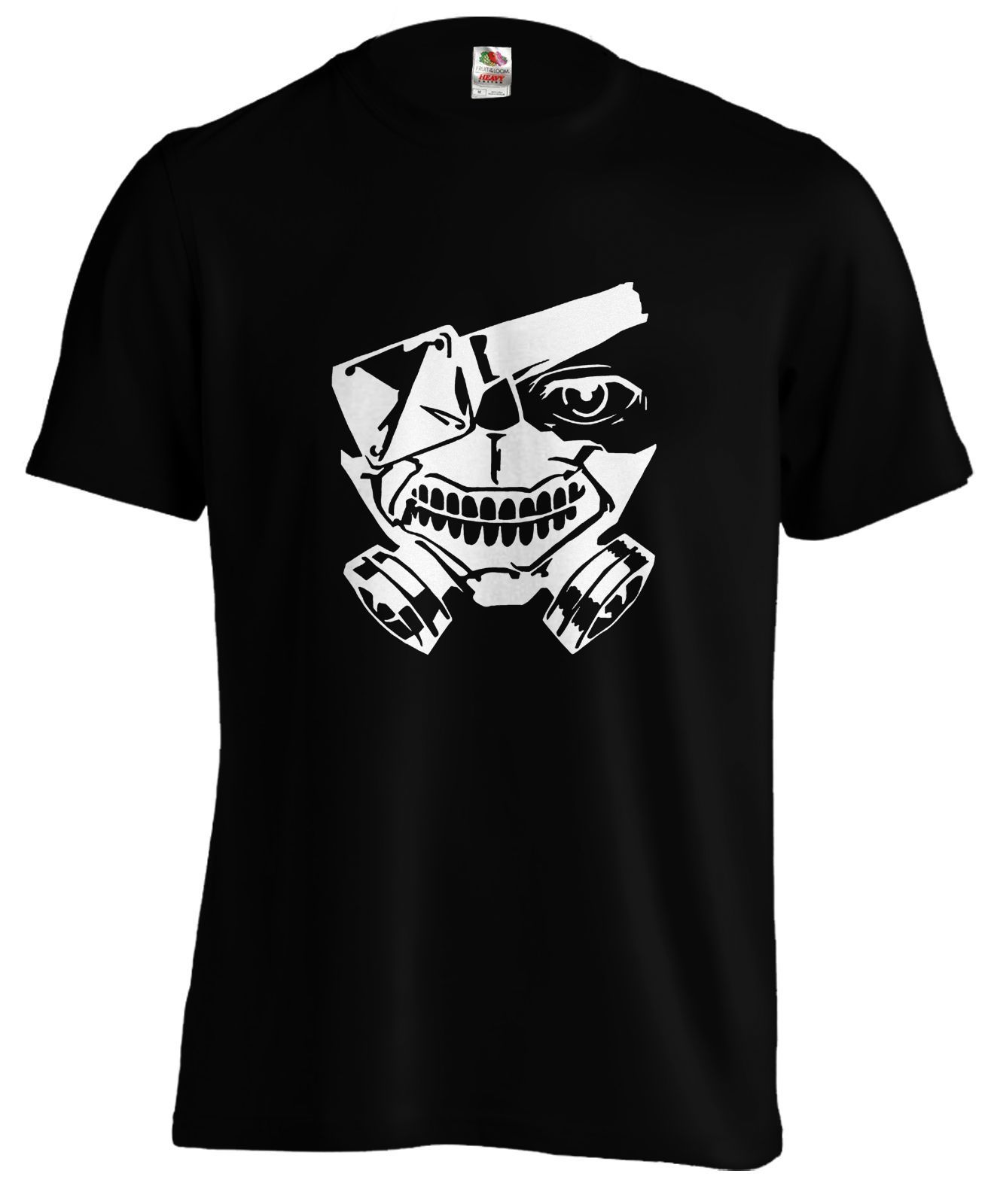 Tokyo Ghoul Mask Kaneki Manga Anime T Shirt Tee Funny Unisex Casual