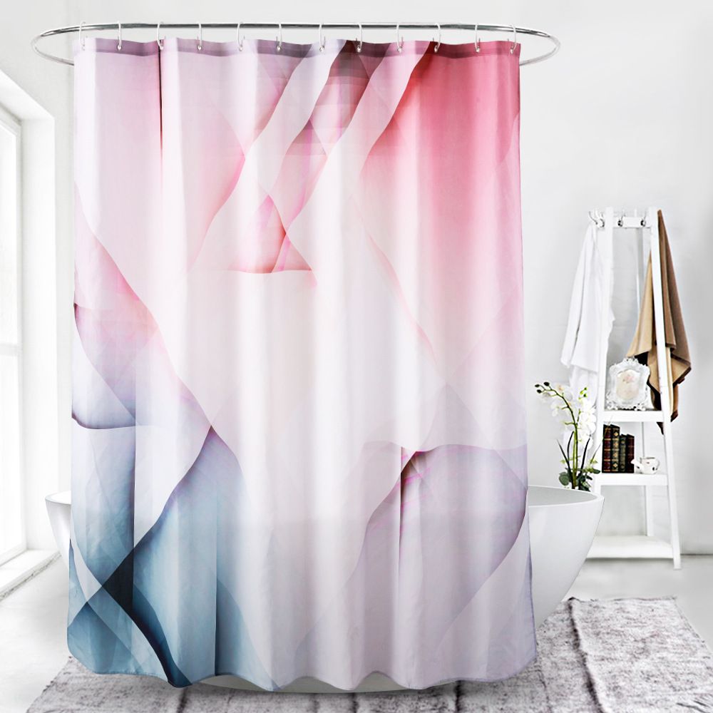 3d Digital Printing Gradient Geometric Waterproof Thickening