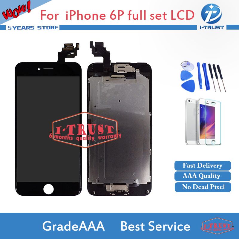 iphone 6 plus screen replacement with home button